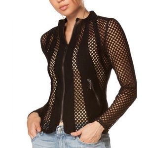 NWOT MESH ZIP UP JACKET